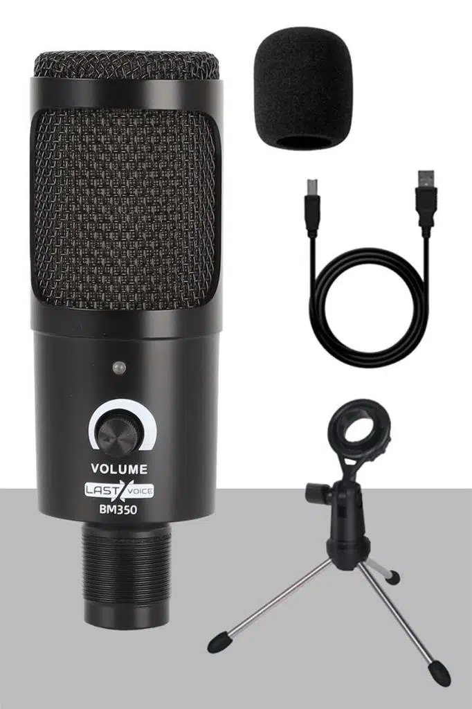 Lastvoice BM350 RGB USB Oyuncu ve Yayıncı Mikrofonu (Kayıt Gaming Tiktok Twitch Canlı yayın Discord Youtube) Lastvoice BM350 RGB USB Oyuncu ve Yayıncı Mikrofonu (Kayıt Gaming Tiktok Twitch Canlı yayın Discord Youtube)