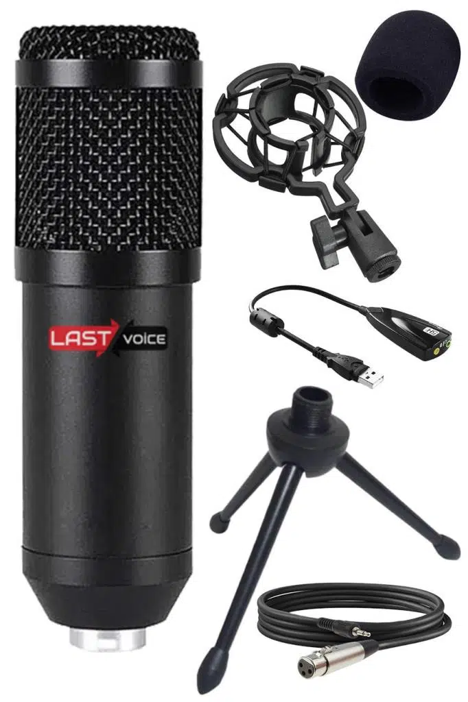 Lastvoice BM800 SY Mini Tripodlu Youtuber Twitch Yayıncı Mikrofonu