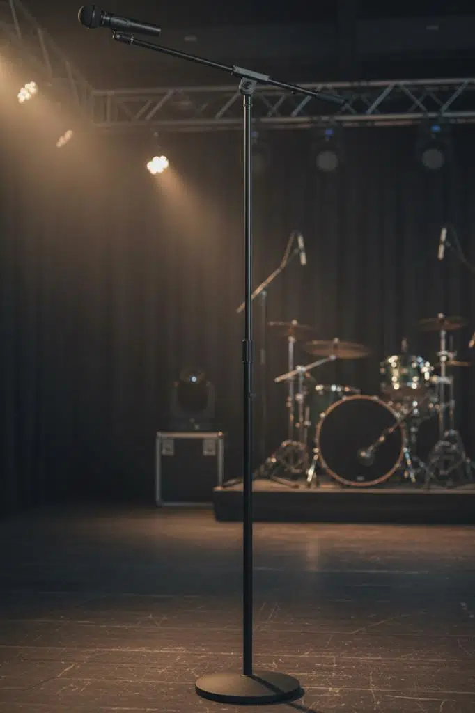 Lastvoice BMS-02 Hareketli Kol Döküm Tabanlı Boy Mikrofon Standı Sehpası Lastvoice BMS-02 Hareketli Kol Döküm Tabanlı Boy Mikrofon Standı Sehpası