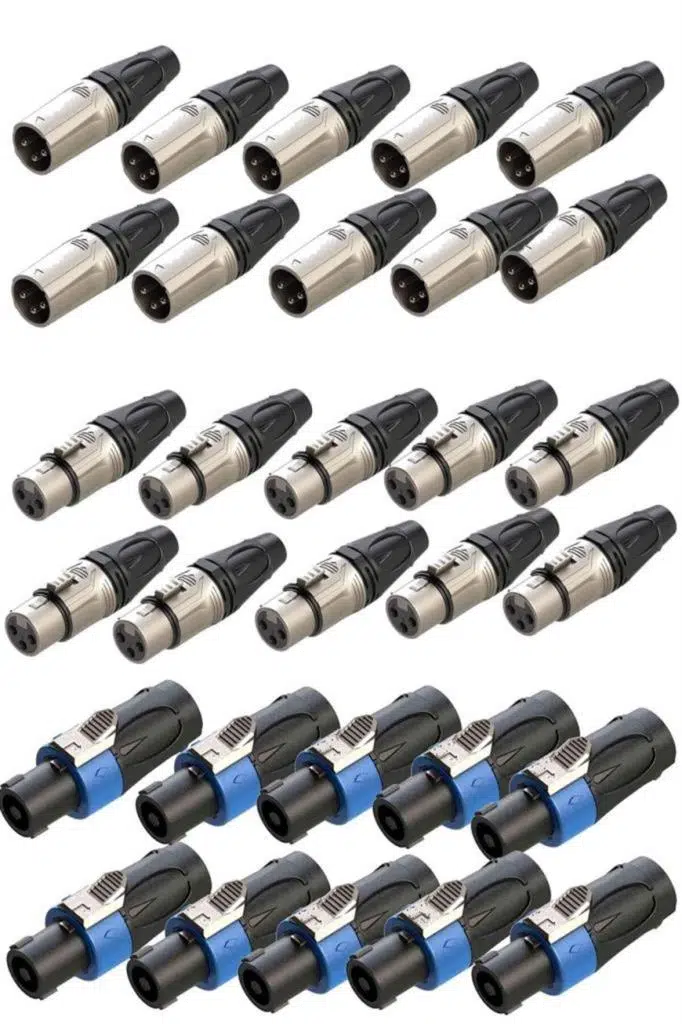 Lastvoice Connection Paket-3 Jak XLR Speakon Konnektör Paketi Lastvoice Connection Paket-3 Jak XLR Speakon Konnektör Paketi
