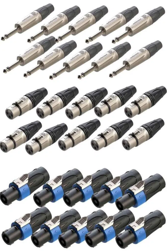 Lastvoice Connection Paket-4 Jak XLR Speakon Konnektör Paketi Lastvoice Connection Paket-4 Jak XLR Speakon Konnektör Paketi