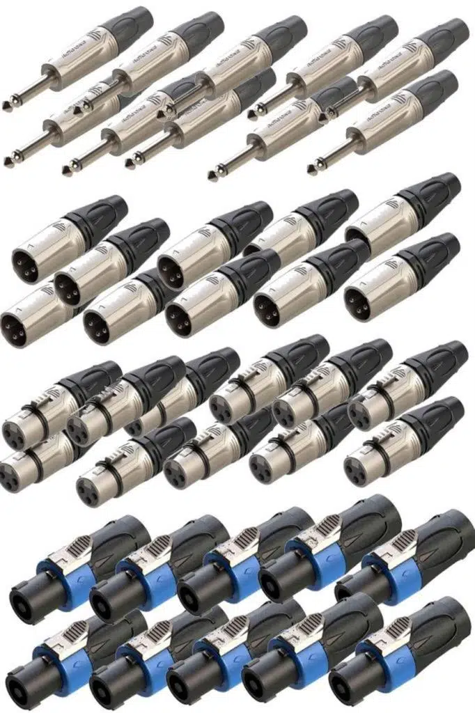 Lastvoice Connection Paket-5 Jak XLR Speakon Konnektör Paketi Lastvoice Connection Paket-5 Jak XLR Speakon Konnektör Paketi