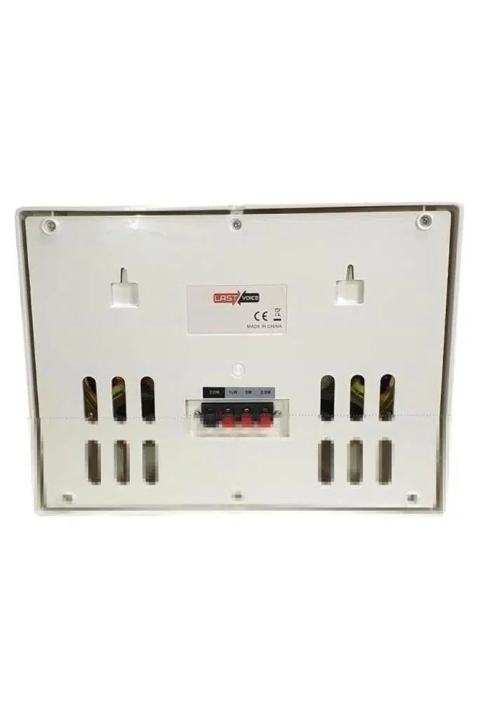 Lastvoice Dh-213T Çift Yönlü Duvar Hoparlörü 40 Watt Trafolu Lastvoice Dh-213T Çift Yönlü Duvar Hoparlörü 40 Watt Trafolu