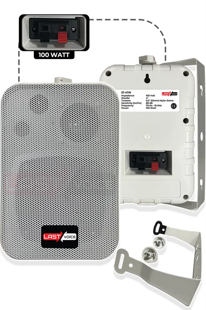 Lastvoice Double Paket-4 Anfili Duvar ve Tavan Hoparlör Seti Lastvoice Double Paket-4 Anfili Duvar ve Tavan Hoparlör Seti