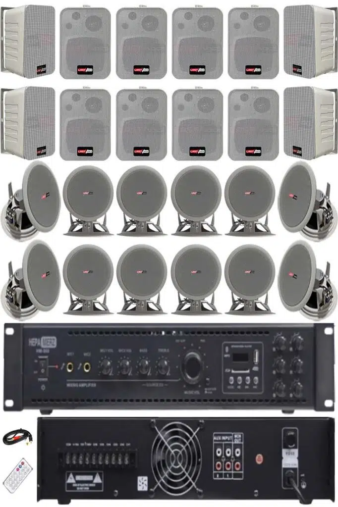 Lastvoice Double Paket-7 Anfili Duvar ve Tavan Hoparlör Seti Lastvoice Double Paket-7 Anfili Duvar ve Tavan Hoparlör Seti
