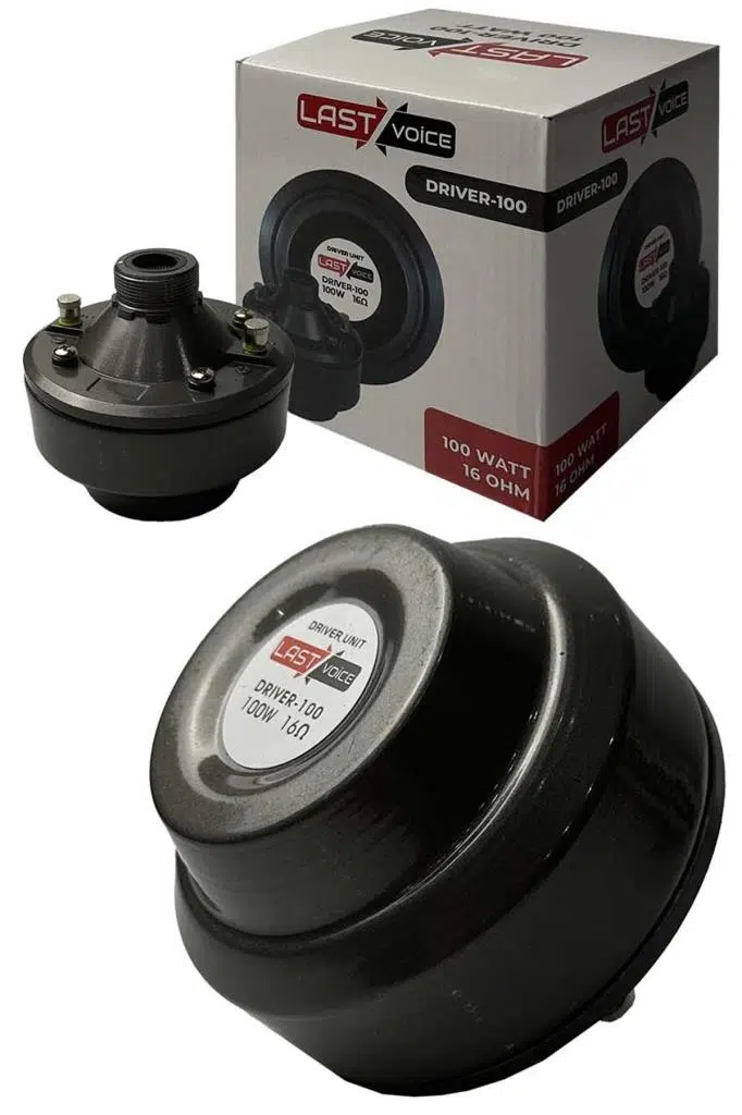 Lastvoice Driver-100 Cami Ünit Ezan Hoparlörü 100 Watt 16 Ohm Lastvoice Driver-100 Cami Ünit Ezan Hoparlörü 100 Watt 16 Ohm