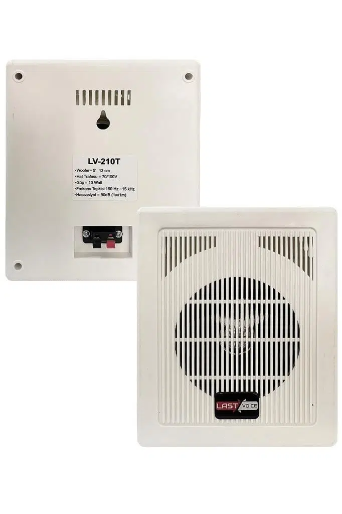 Lastvoice Eko Paket-3 Anfi ve Duvar Tipi Hoparlör Ses Sistemi Paketi Lastvoice Eko Paket-3 Anfi ve Duvar Tipi Hoparlör Ses Sistemi Paketi