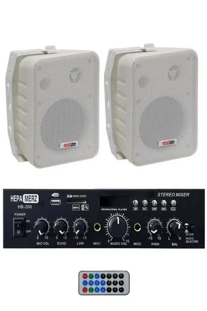 Lastvoice Ekonomi Wall Paket-2W Anfi ve Duvar Hoparlörü Seti (1 ANFİ + 2 HOPARLÖR) Lastvoice Ekonomi Wall Paket-2W Anfi ve Duvar Hoparlörü Seti (1 ANFİ + 2 HOPARLÖR)