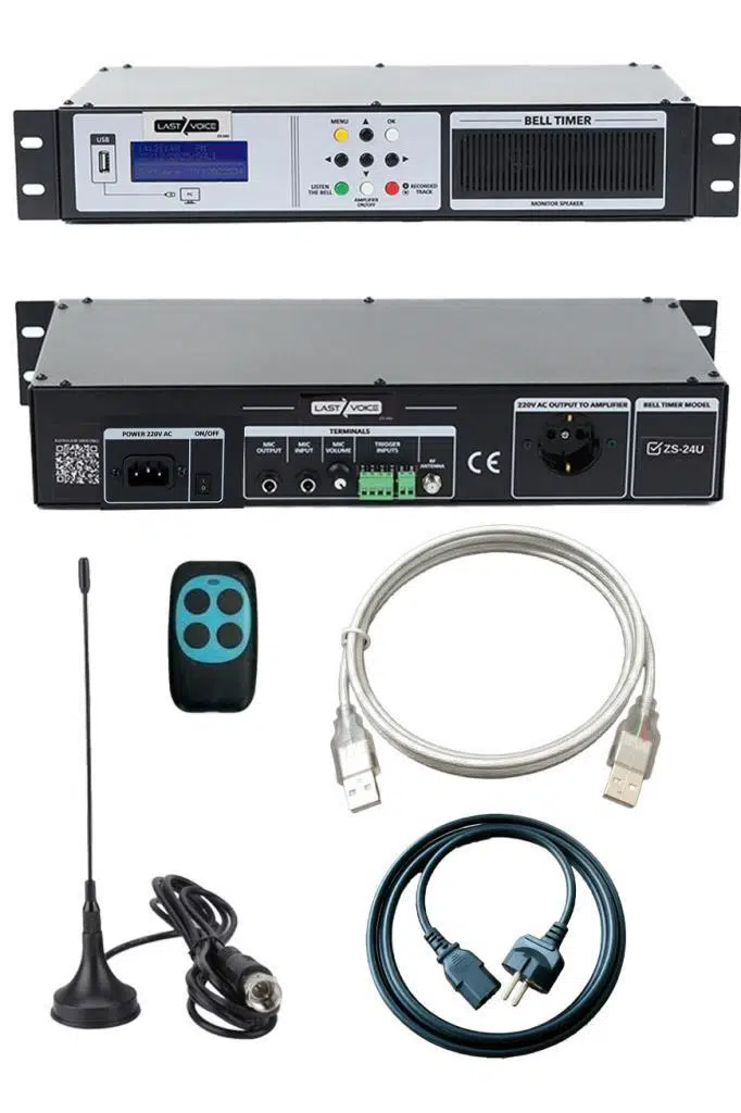 Lastvoice Fabrika Anons Pandemi Uyarı Paydos Mola Zili BLUETOOTH (ZS-24U)