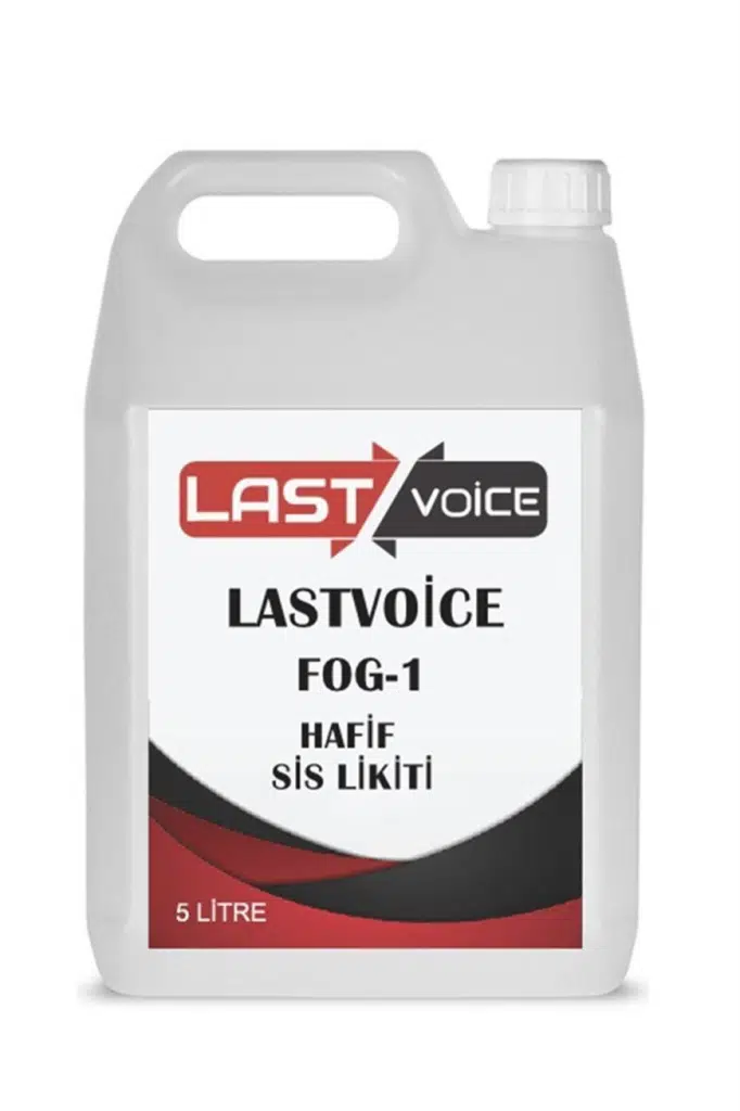 Lastvoice Fog-1 Sis Makinesi Likiti Sıvısı 5 Litre Hafif