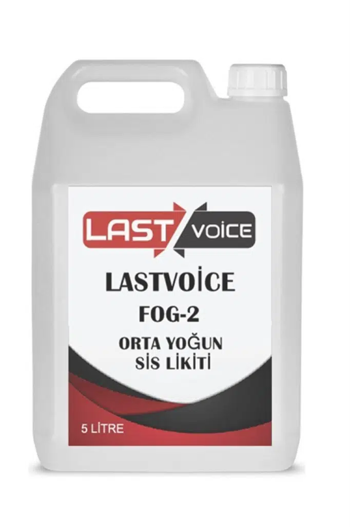 Lastvoice Fog-2 Sis Makinesi Likiti Sıvısı 5 Litre Orta Lastvoice Fog-2 Sis Makinesi Likiti Sıvısı 5 Litre Orta