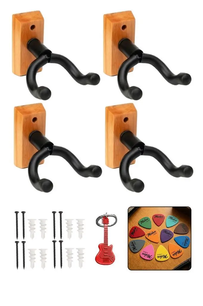 Lastvoice Gds-555(4X) Gitar Duvar Askısı Standı Aparatı (4'lü Paket))