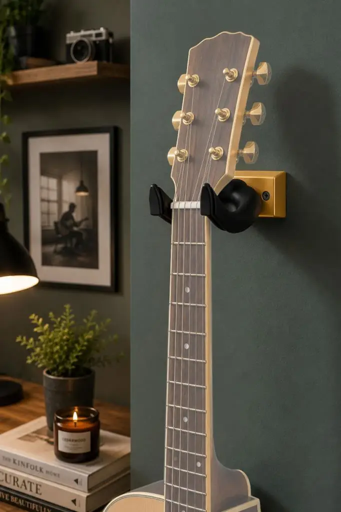 Lastvoice GDS-666GLD Kaliteli Gitar Duvar Askısı Standı Aparatı Altın