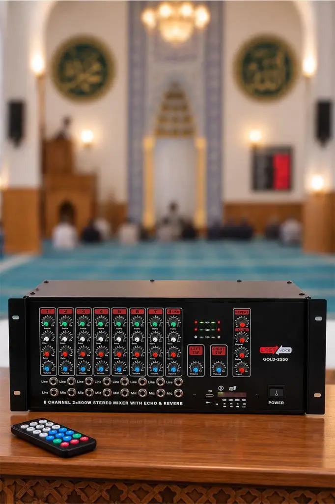 Lastvoice Gold-2550 2x500 Watt Hat Trafolu Cami Anfisi