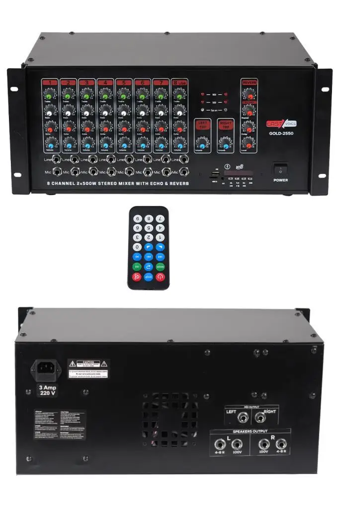 Lastvoice Gold-2550 2x500 Watt Hat Trafolu Cami Anfisi