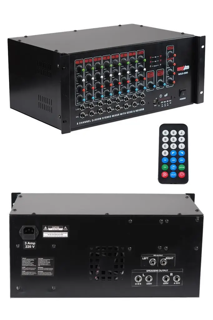 Lastvoice Gold-2550 2x500 Watt Hat Trafolu Cami Anfisi
