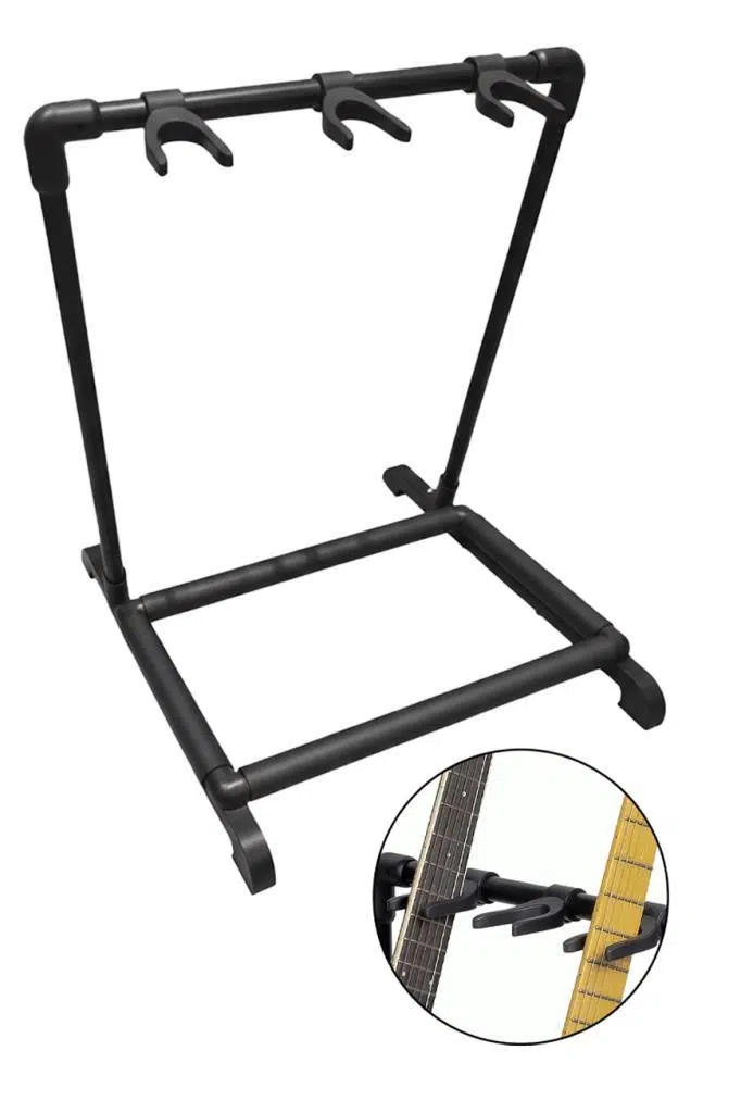 Lastvoice GR-330 Profesyonel 3'lü (Üçlü) Çoklu Gitar Standı Sehpası