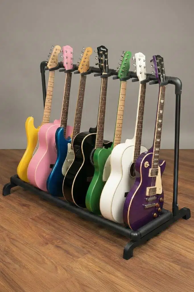 Lastvoice GR-770 Profesyonel 7`li (Yedili) Çoklu Gitar Standı Sehpası