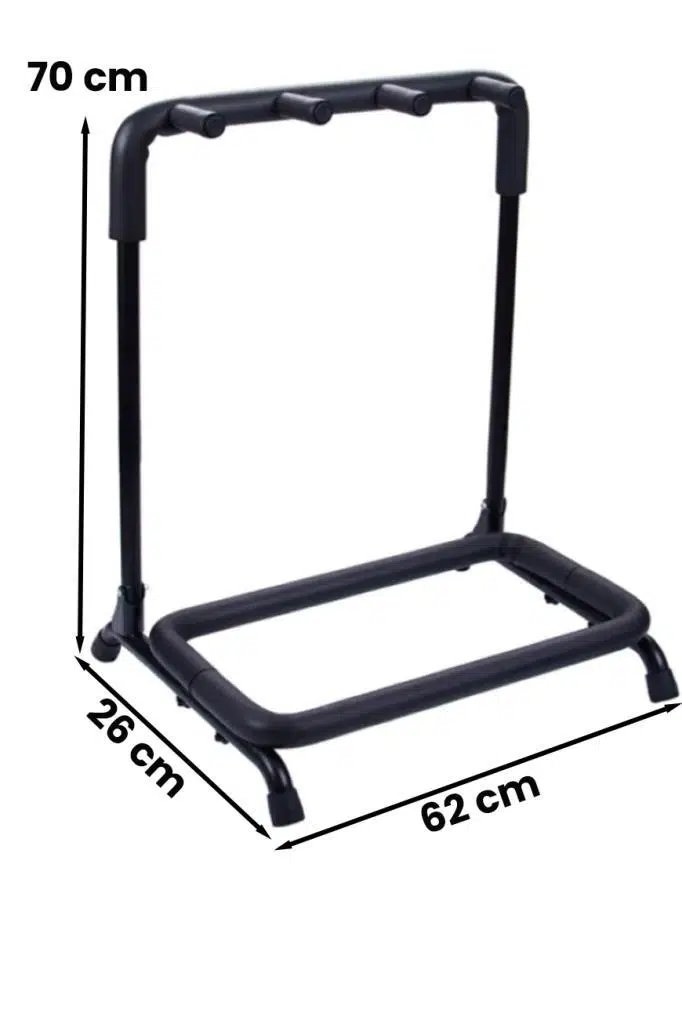 Lastvoice Gtr-03 Mağaza Tipi 3'lü (Üçlü) Gitar Standı Sehpası