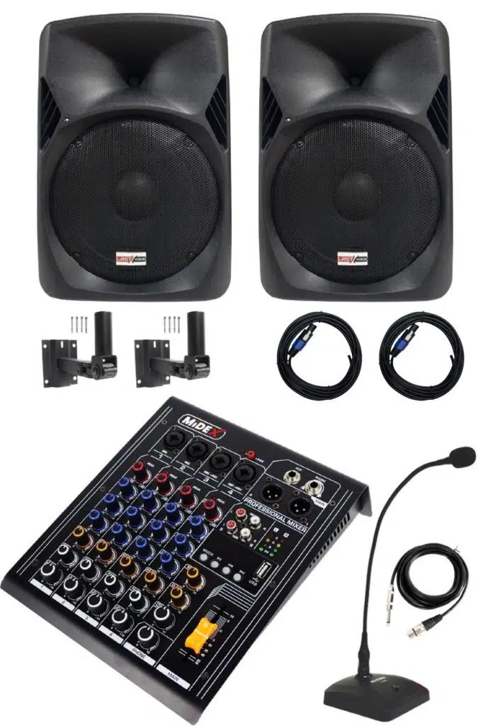 Lastvoice Hall Paket-2 Ses Sistemi Mixer Hoparlör Paketi (Kapalı Alan toplantıları İçin) Lastvoice Hall Paket-2 Ses Sistemi Mixer Hoparlör Paketi (Kapalı Alan toplantıları İçin)