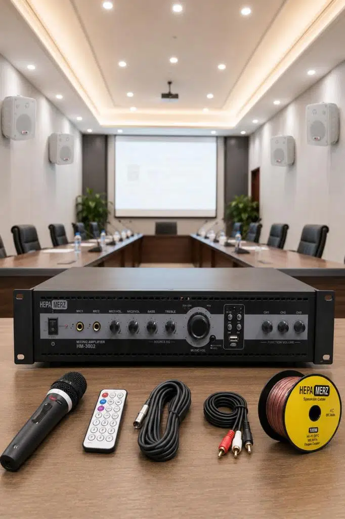 Lastvoice High Voice Paket-1 Bölgeli Anfi ve Duvar Hoparlör Ses Anons Sistemi Seti Lastvoice High Voice Paket-1 Bölgeli Anfi ve Duvar Hoparlör Ses Anons Sistemi Seti