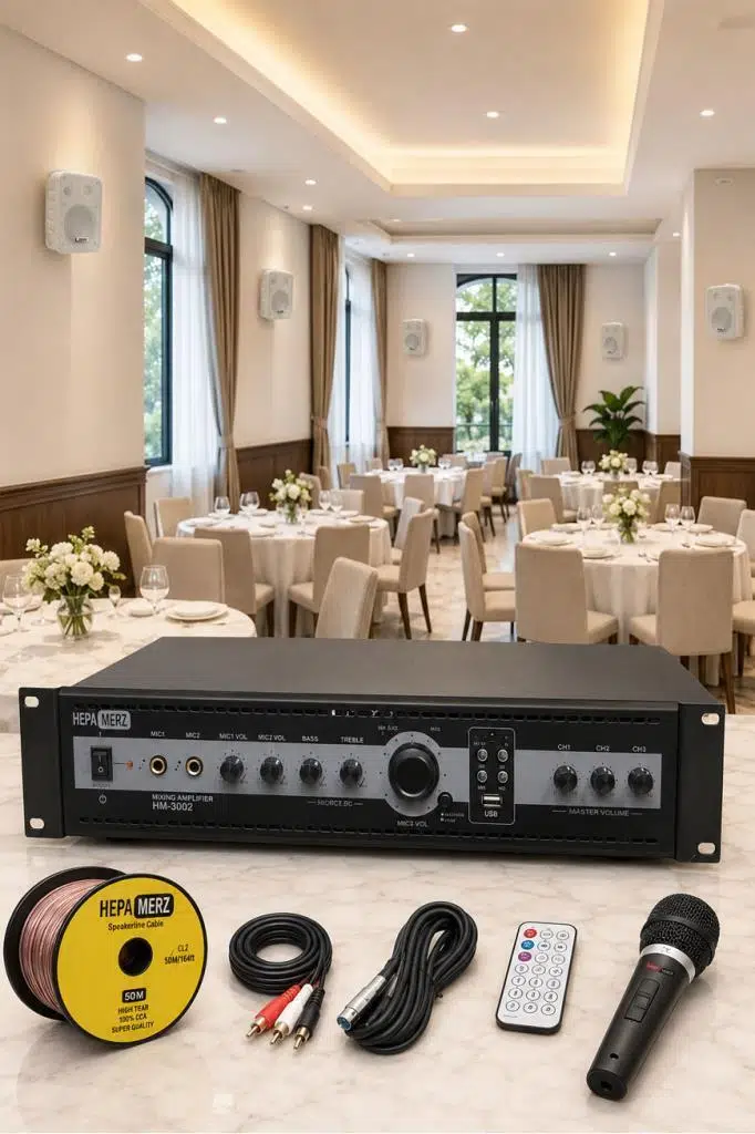 Lastvoice High Voice Paket-2 Bölgeli Anfi ve Duvar Hoparlör Ses Anons Sistemi Seti Lastvoice High Voice Paket-2 Bölgeli Anfi ve Duvar Hoparlör Ses Anons Sistemi Seti