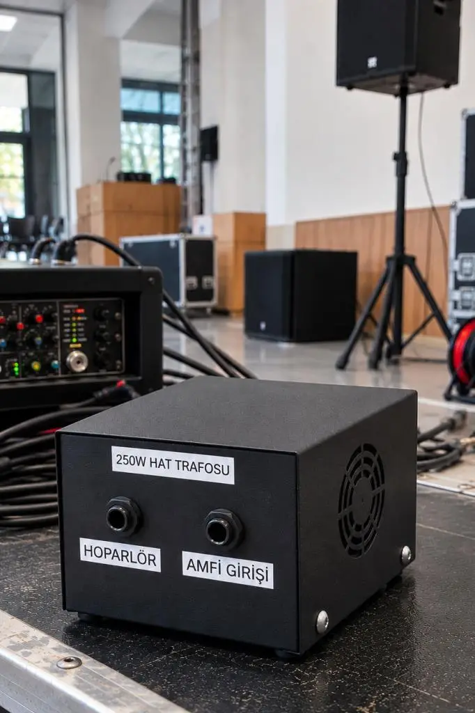 Lastvoice Htr-250 100V 250 Watt Kutulu Hat Trafosu