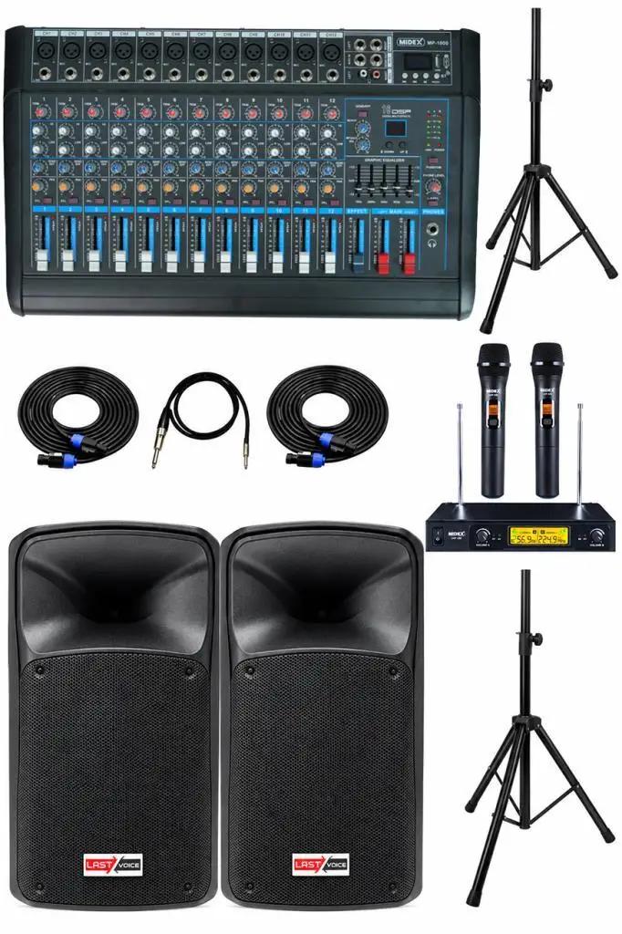 Lastvoice İdeal Paket-3 Okul Tören Ses Sistemi Seti
