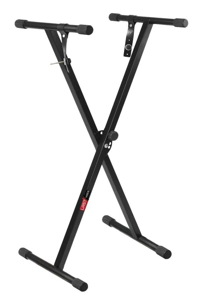 Lastvoice KS-01D Portatif Org Standı Kademeli Org Sehpası Sabitleme Kayışlı