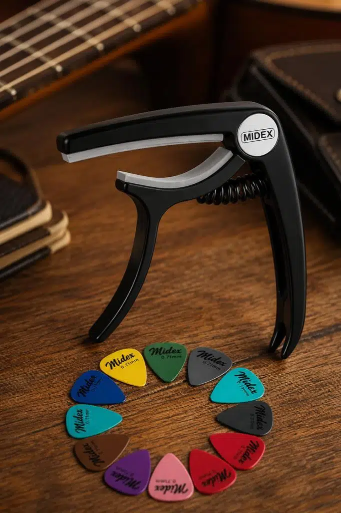 Lastvoice LCT-90BK Kaliteli Gitar Capo SaÄŸlam TutuÅŸ