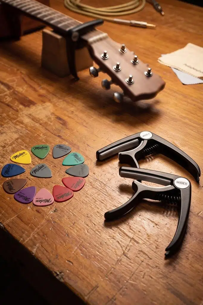 Lastvoice LCT-90BK-X Kaliteli Gitar Capo Sağlam Tutuş ( 2'li Set+12 Pena) Lastvoice LCT-90BK-X Kaliteli Gitar Capo Sağlam Tutuş ( 2'li Set+12 Pena)