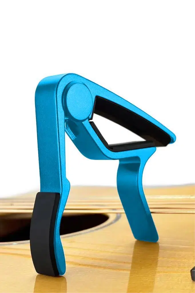 Lastvoice LCT-90BL Gitar Capo Metal Kapo Kaliteli Pena Hediye