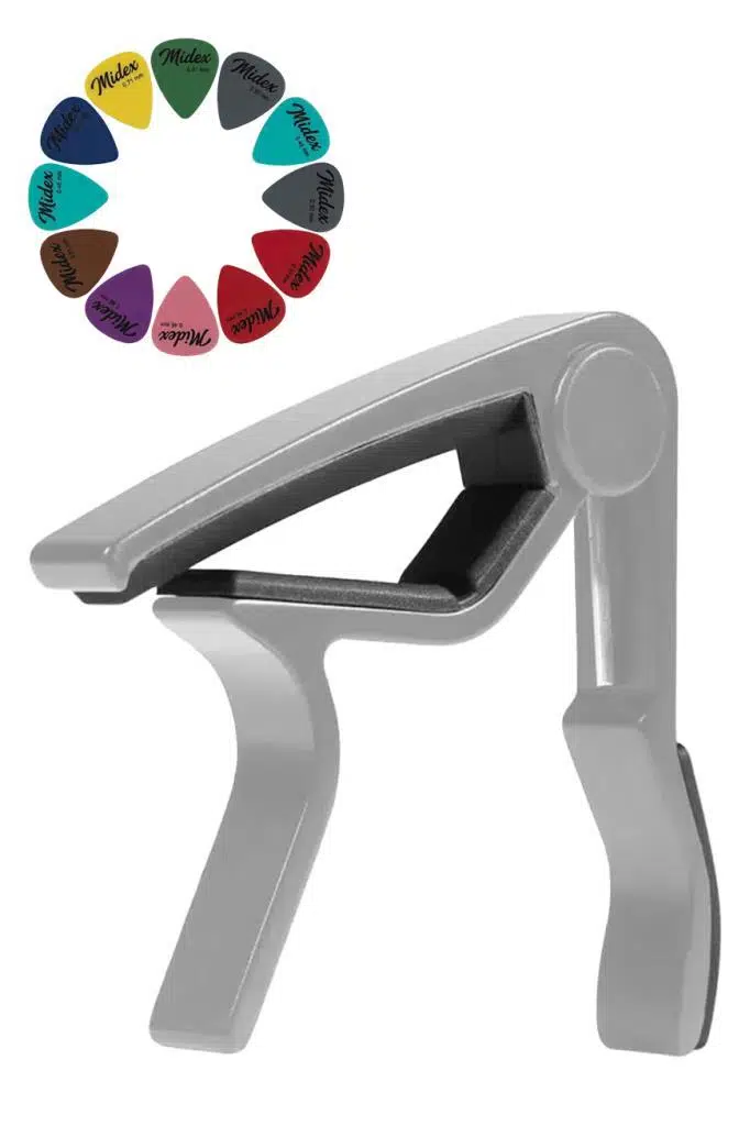 Lastvoice LCT-90SL Gitar Capo Metal Kapo Kaliteli Pena Hediye