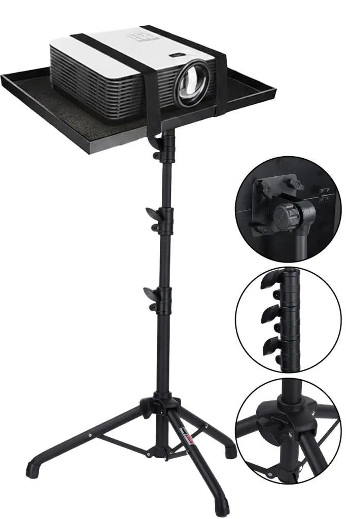 Lastvoice LP-20 Ayarlanabilir Yüksek Kaliteli Projeksiyon Standı Sehpası 70-160 Cm Yükseklik Ayarlı
