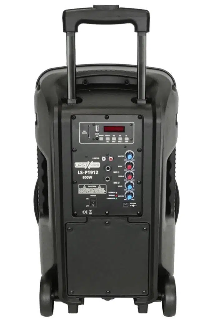 Lastvoice LS-P1912EX Portatif Taşınabilir 3 Mikrofonlu Seyyar Ses Sistemi 12 İNÇ 800 WATT Lastvoice LS-P1912EX Portatif Taşınabilir 3 Mikrofonlu Seyyar Ses Sistemi 12 İNÇ 800 WATT