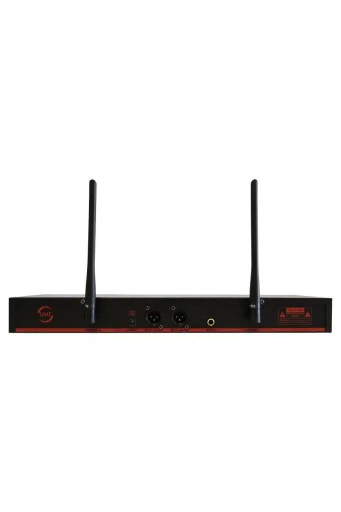 Lastvoice LV-402EE Telsiz Kablosuz Mikrofon Seti UHF Çift EL 2x100 Frekans