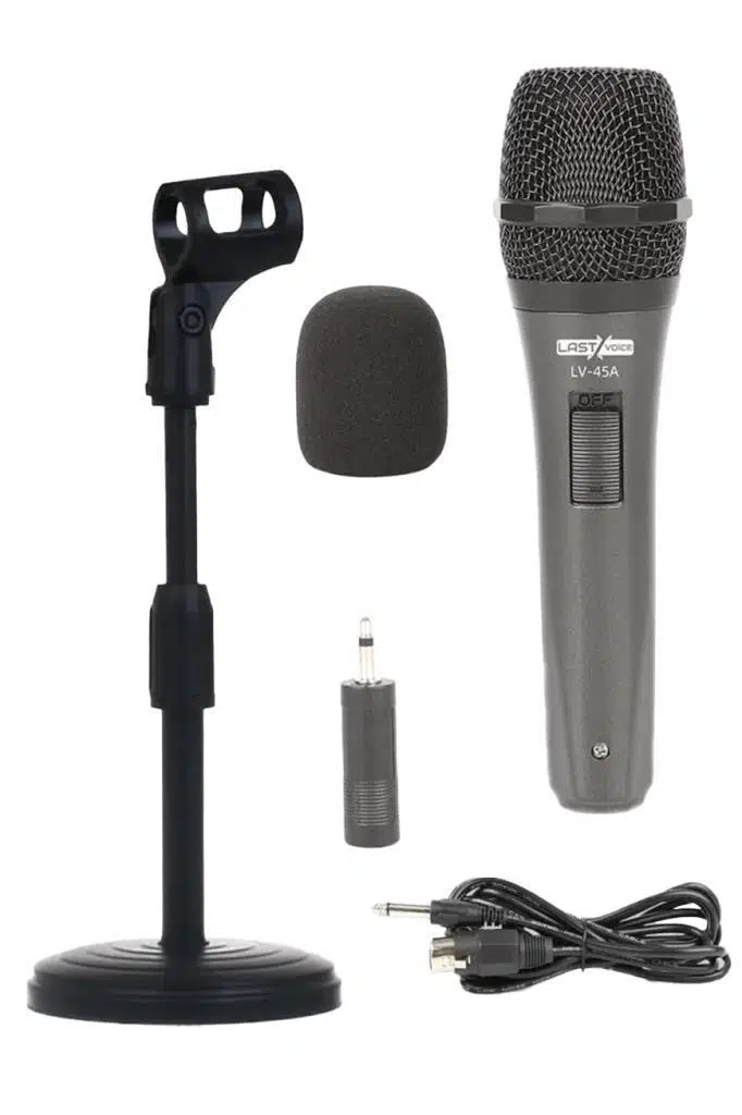 Lastvoice Lv-45ST Masa Tipi Ayaklı Standlı Kablolu EL Mikrofon (Stand Kablo Tutacak Aparat) Lastvoice Lv-45ST Masa Tipi Ayaklı Standlı Kablolu EL Mikrofon (Stand Kablo Tutacak Aparat)