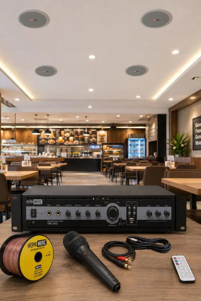Lastvoice Maxx Paket-1 Tavan Hoparlörü ve 3 Bölgeli Anfi Ses Sistemi Paketi (Full Set) Lastvoice Maxx Paket-1 Tavan Hoparlörü ve 3 Bölgeli Anfi Ses Sistemi Paketi (Full Set)