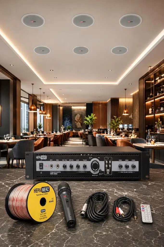 Lastvoice Maxx Paket-3 Tavan Hoparlörü ve 3 Bölgeli Anfi Ses Sistemi Paketi (Full Set) Lastvoice Maxx Paket-3 Tavan Hoparlörü ve 3 Bölgeli Anfi Ses Sistemi Paketi (Full Set)