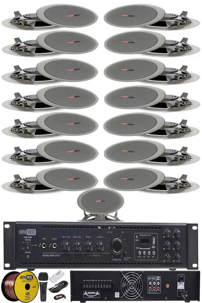 Lastvoice Maxx Paket-7 Tavan Hoparlörü ve 6 Bölgeli Anfi Ses Sistemi Paketi (Full Set) Lastvoice Maxx Paket-7 Tavan Hoparlörü ve 6 Bölgeli Anfi Ses Sistemi Paketi (Full Set)