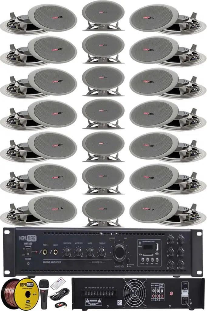 Lastvoice Maxx Paket-8 Tavan Hoparlörü ve 6 Bölgeli Anfi Ses Sistemi Paketi (Full Set) Lastvoice Maxx Paket-8 Tavan Hoparlörü ve 6 Bölgeli Anfi Ses Sistemi Paketi (Full Set)