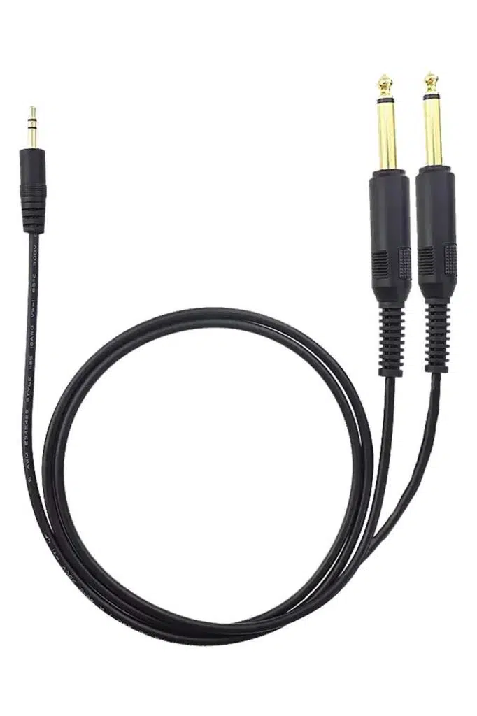 Lastvoice Mc-Aux Ses Ara Kablosu 3.5mm Jack to 2x6.35mm Jack Kablo Lastvoice Mc-Aux Ses Ara Kablosu 3.5mm Jack to 2x6.35mm Jack Kablo