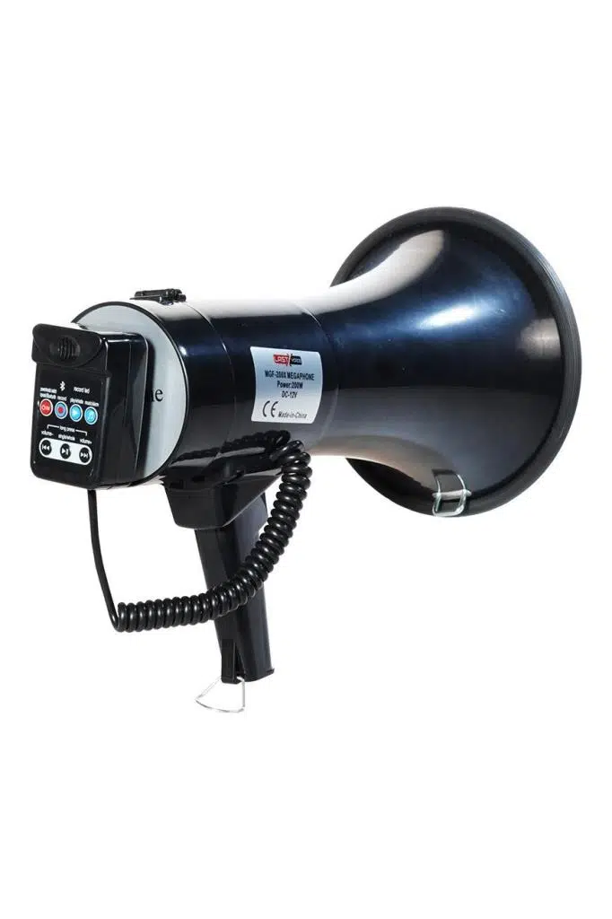 Lastvoice MGF-200X EL Megafonu 200W Bluetooth USB Şarjlı