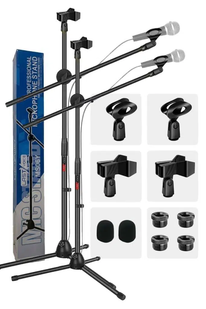 Lastvoice MS06X 2Lİ SET Akrobat Mikrofon Standı Sehpası Lastvoice MS06X 2Lİ SET Akrobat Mikrofon Standı Sehpası