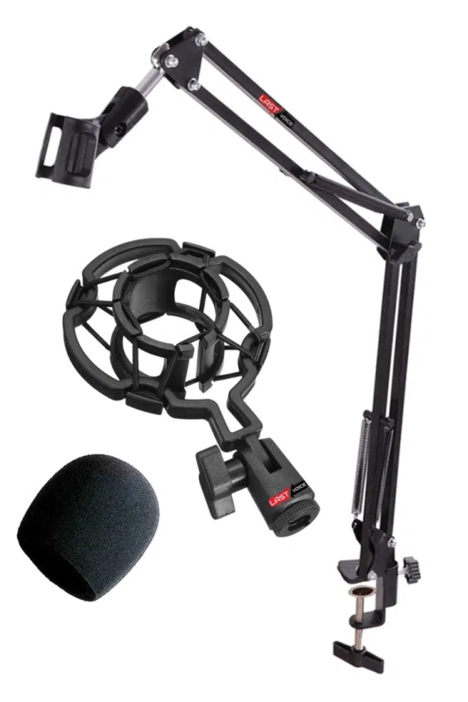 Lastvoice Nb39PSM Mikrofon Standı + Shock Mount + Sünger Seti Lastvoice Nb39PSM Mikrofon Standı + Shock Mount + Sünger Seti