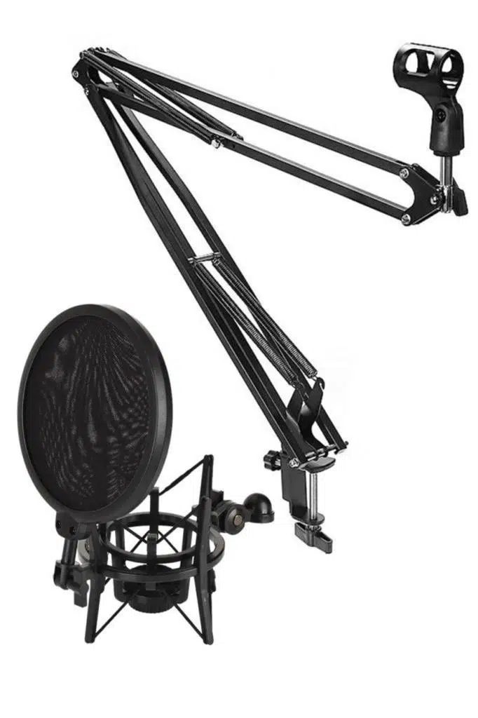 Lastvoice NB40 Masa Mikrofon Standı (Sehpa) + Sh-101 Pop Filtre ve Shock Mount Set Lastvoice NB40 Masa Mikrofon Standı (Sehpa) + Sh-101 Pop Filtre ve Shock Mount Set