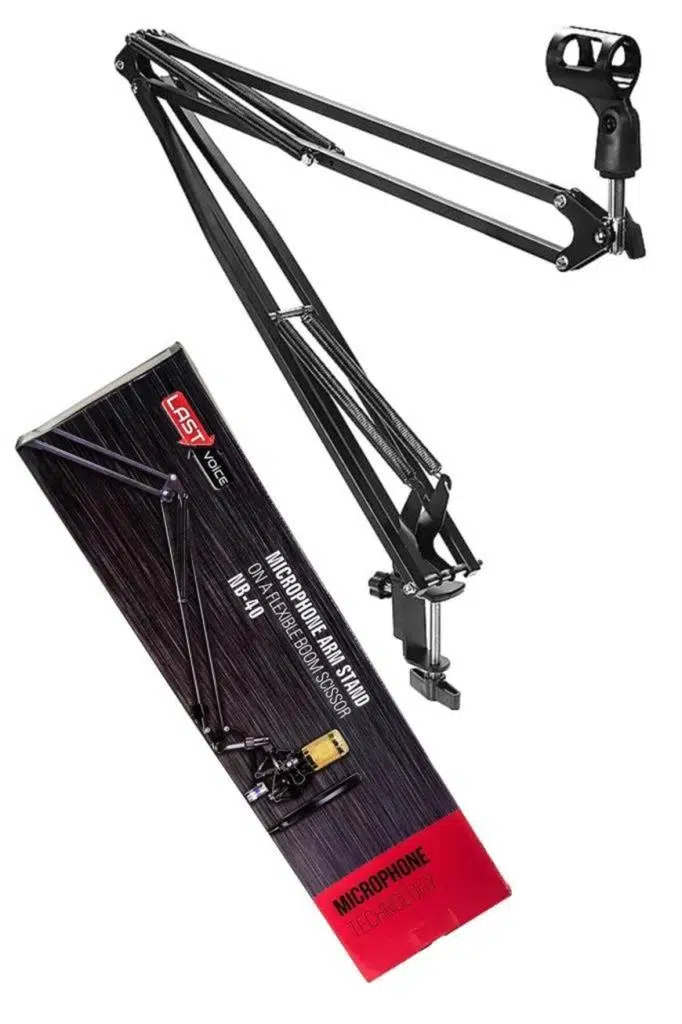 Lastvoice NB40 Stüdyo Masa Mikrofon Standı (50x50 Büyük Boy)