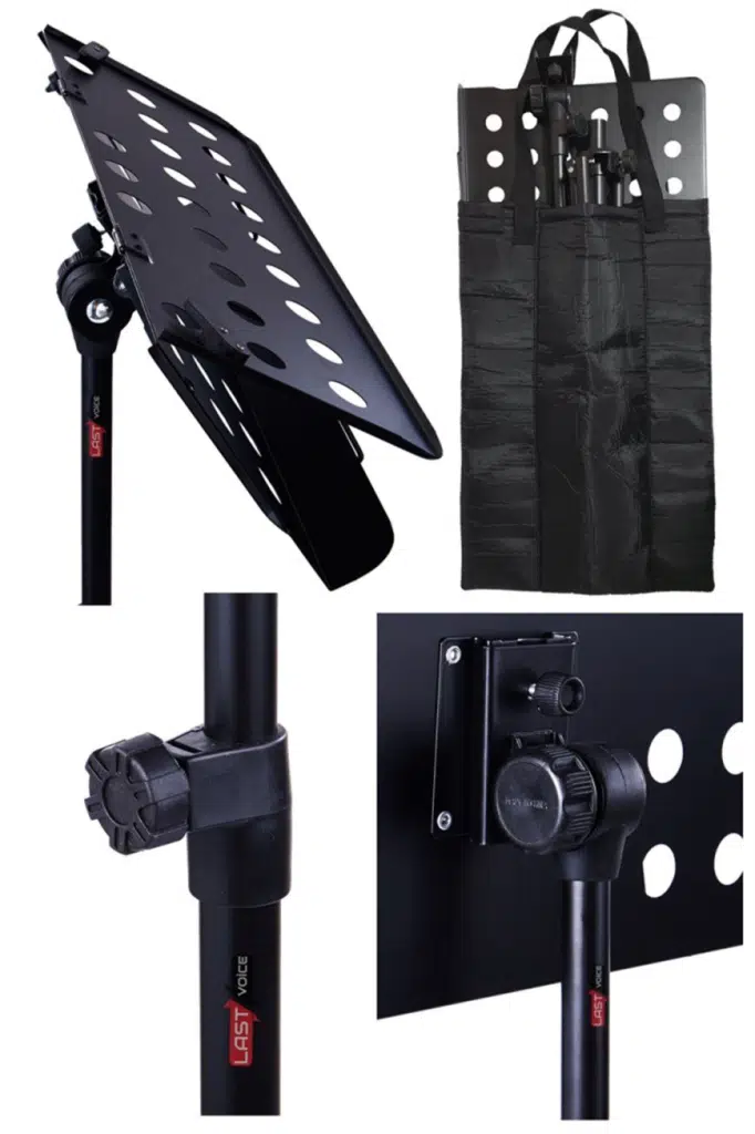 Lastvoice Nt-104CS Case'li Kılıflı Nota Standı Sehpası Profesyonel