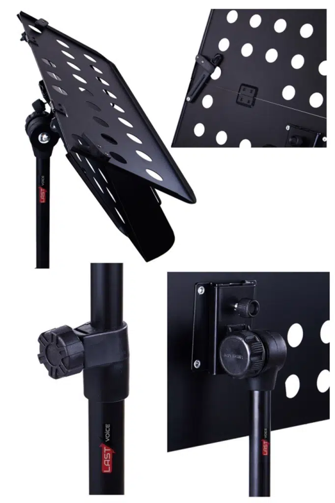 Lastvoice Nt-104X 2Lİ SET Şef Tipi Katlanır Nota Standı Sehpası