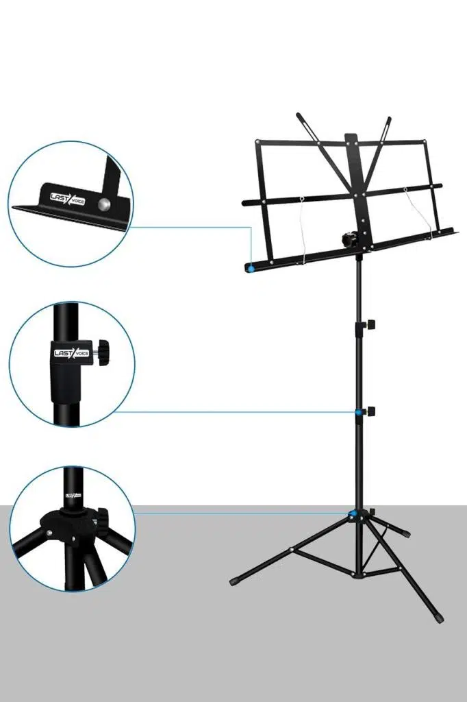 Lastvoice Nt-106 Tel Nota Sehpası Makaslı ( Taşıma Çantalı )